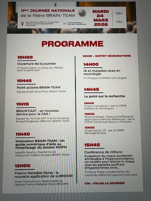 Mardi 24 mars journée Brainteam 10h-17h