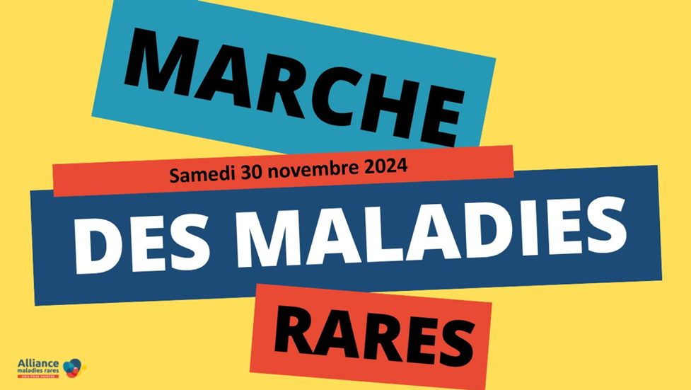 Marche des maladies rares le 30/11/2024